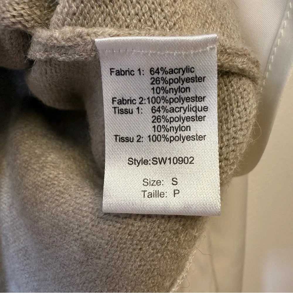 Elan All In One V-Neck Sweater Vest And Shirt Soft Cozy Women’s Size Small